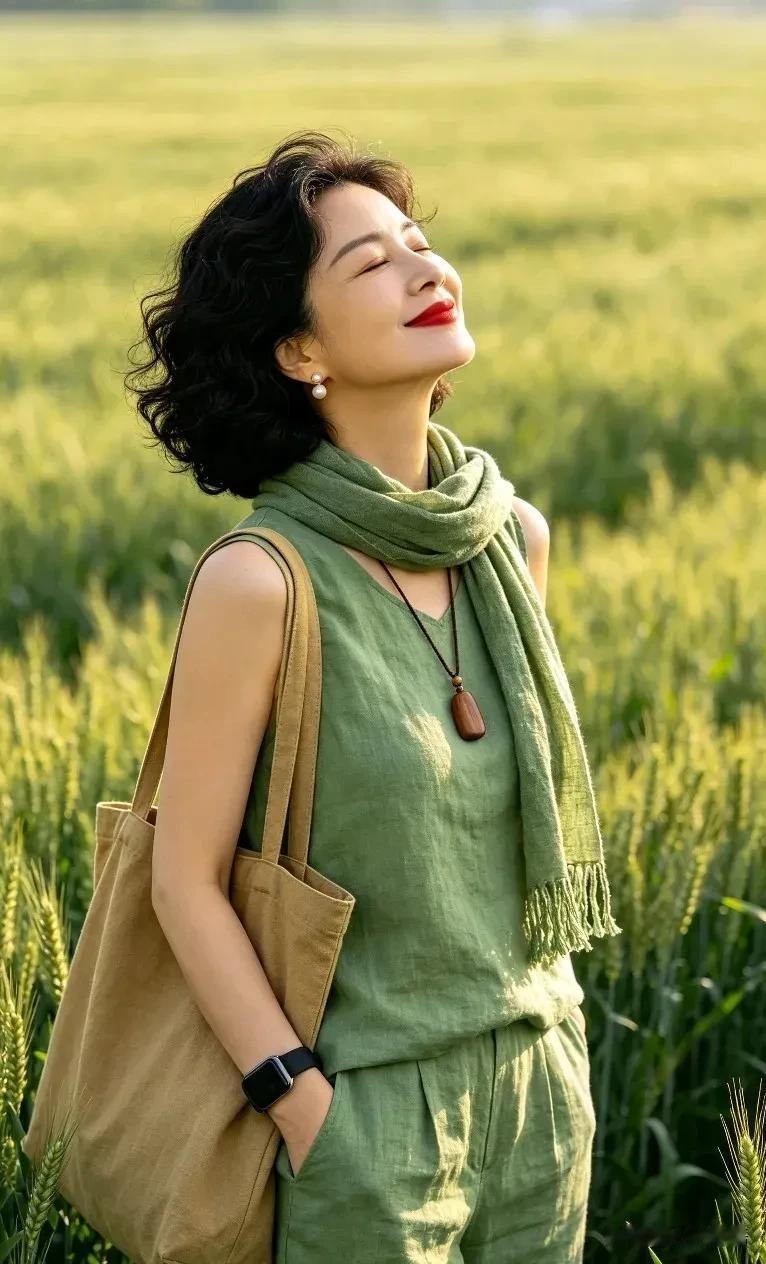 上周陪我妈去剪头发。

理发师撩起她头发看了看，说了句：“阿姨，您这发量，剪短吧