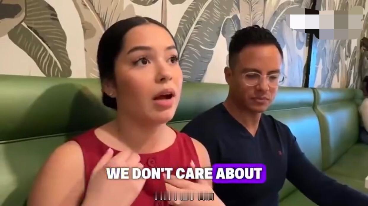 有一位委内瑞拉女子表示：“我们不在乎石油，如果特朗普要得到委内瑞拉的石油，我们不