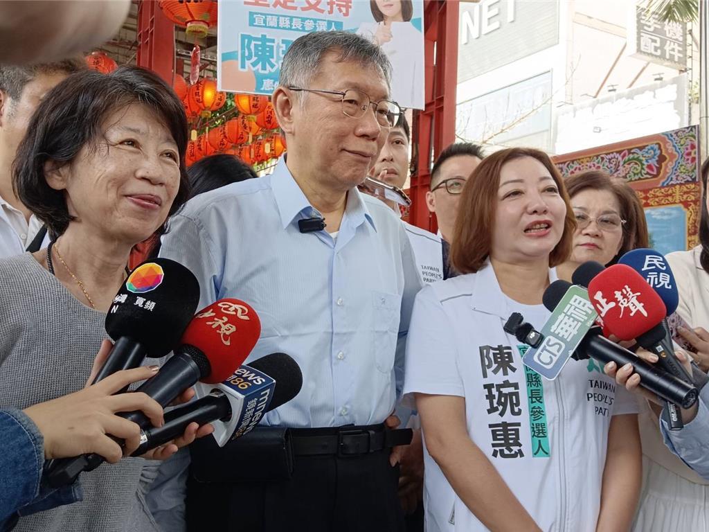 辣椒水风波延烧！柯文哲挺警界“不必重罚”批绿营制造对立
民众党创党主席柯文哲今（