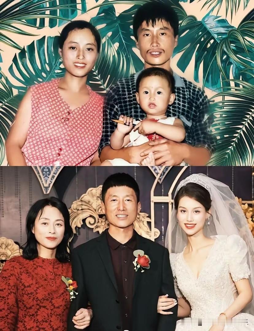 儿童照vs出嫁照。