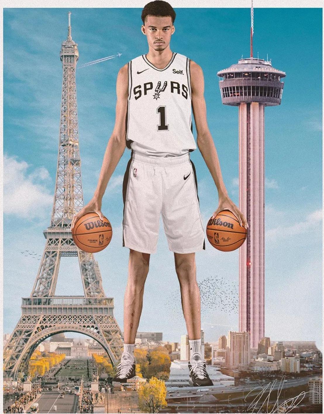 NBA谁能阻挡马刺队？正确的问法应该是谁能阻挡文班亚马？看了马刺对阵森林狼队的西