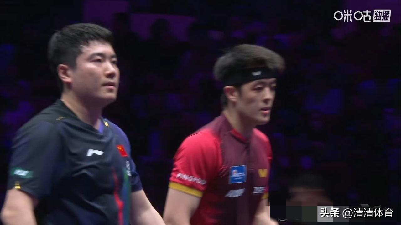 大胖也没顶住，继周启豪之后，国乒再损大将！
梁靖崑2比3邱党（7，6，-4，-9