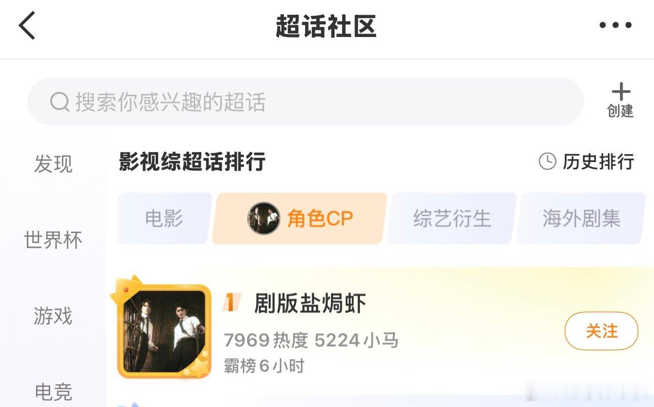 南部档案盐焗虾登顶角色cp超话榜盐焗虾登角色cp超话第一 南部档案盐焗虾登顶角色