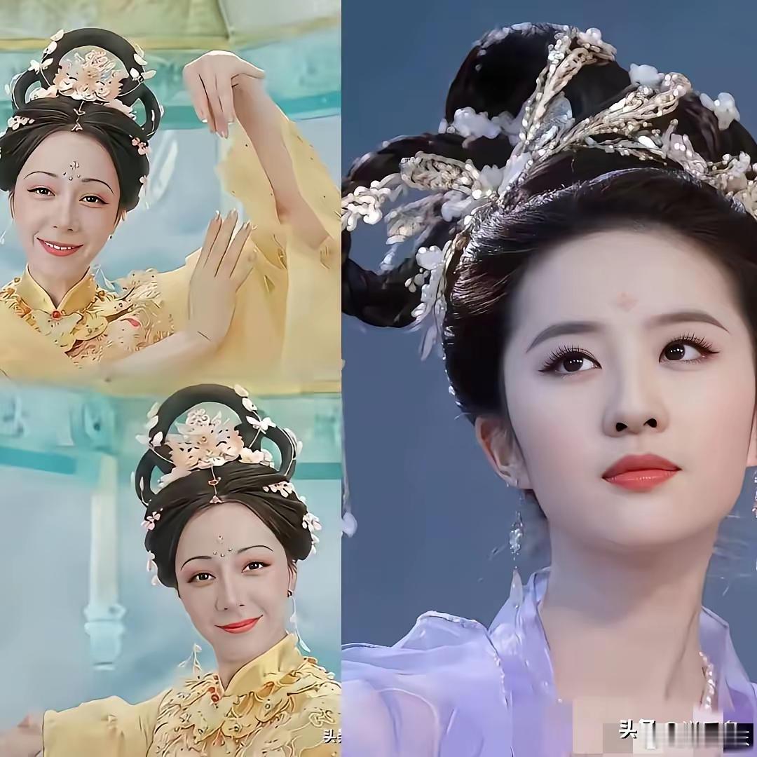 是不是蹭上热巴就自带流量？​​热巴在河南卫视中秋晚会上扮演嫦娥一角，引发了网友的