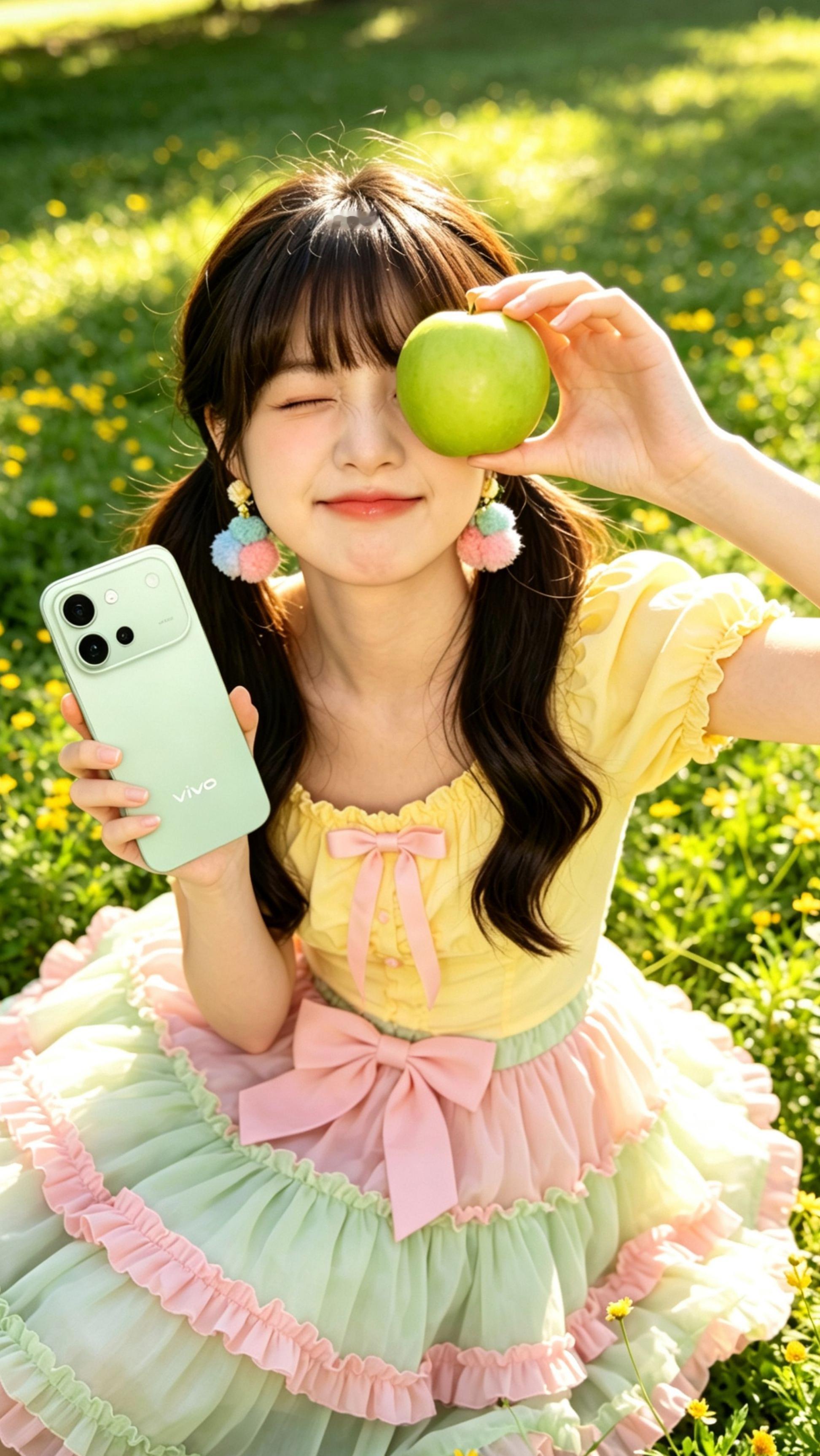 vivo S60初夏版本来了，大家觉得这个配色咋样啊？这个夏天，不定义口味，只定