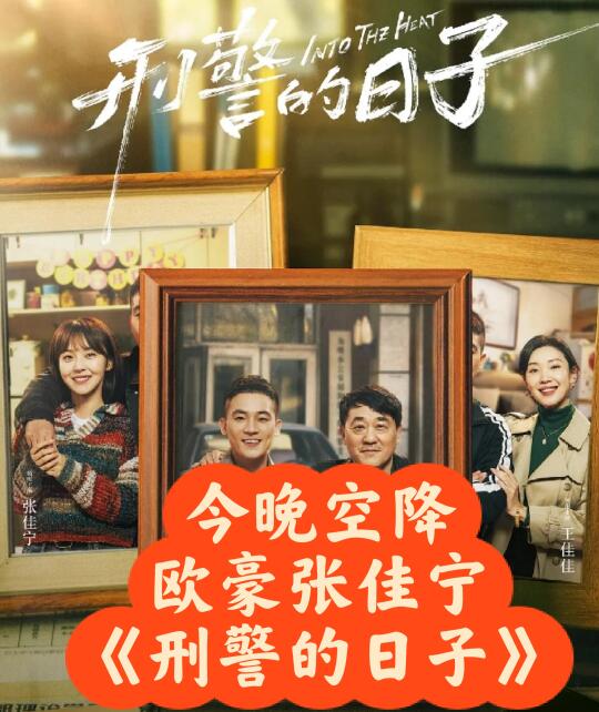 《刑警的日子》今晚空降 欧豪张佳宁追定了
