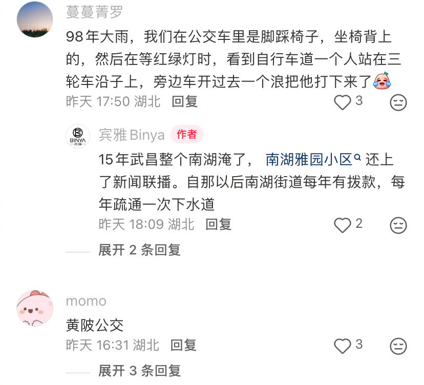 武汉公交像是在开船 