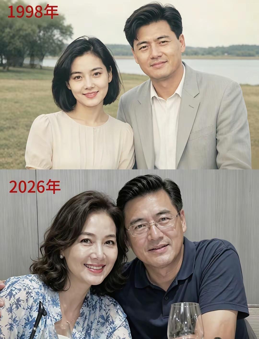 都说真爱能让两人愈发亲密，甚至有夫妻相，生命相融。真爱是心理生理上的“逆生长”。