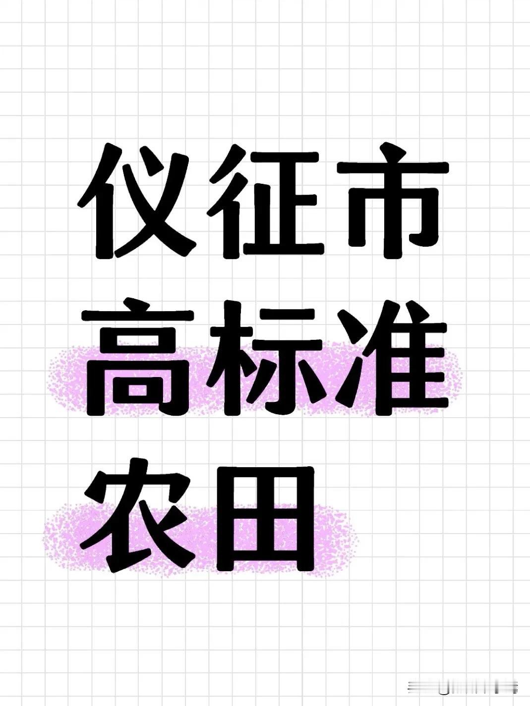 近日，扬州市仪征市马集镇高标准农田先行区项目建设现场，机械轰鸣、工人忙碌，昔日的