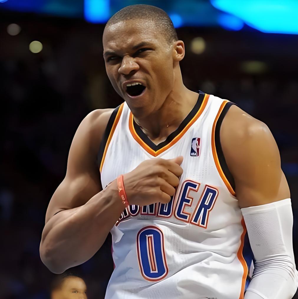 成也威少，败也威少！NBA再也找不出第二个这么矛盾拧巴的狠人。
 
209次三双