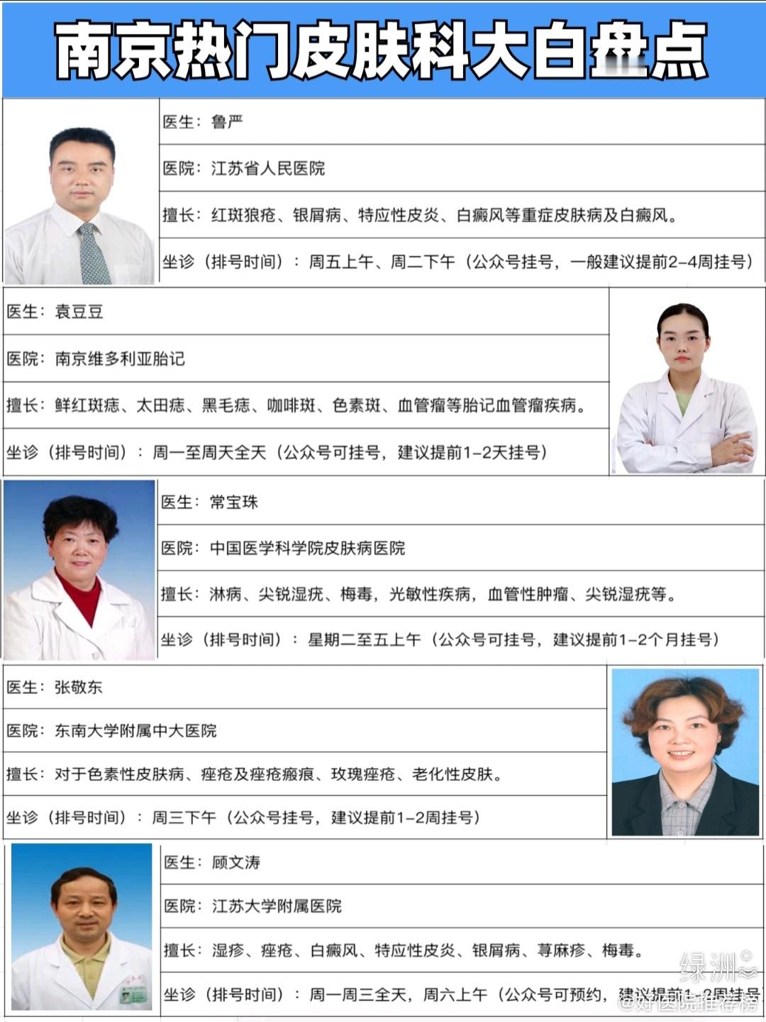 看诊必👀！南京热门皮肤科大白盘点 相信皮肤问题会引起很多宝子或者宝妈的共鸣，遇