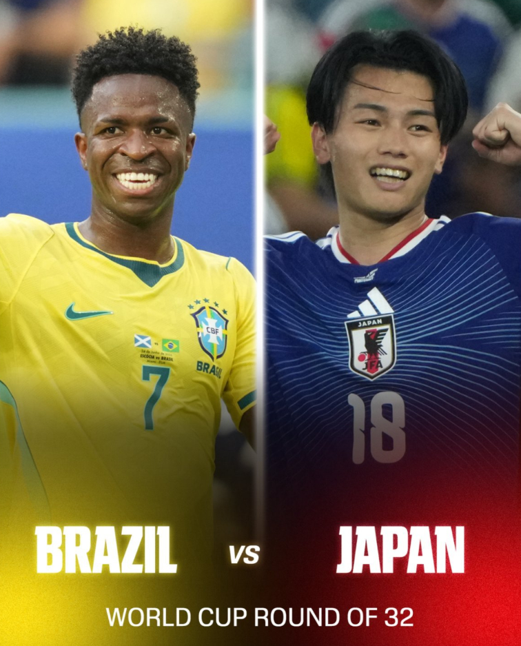 日本将战巴西世界杯 日本1-1瑞典，日本锁定小组第二出线，32强淘汰赛将对上巴西