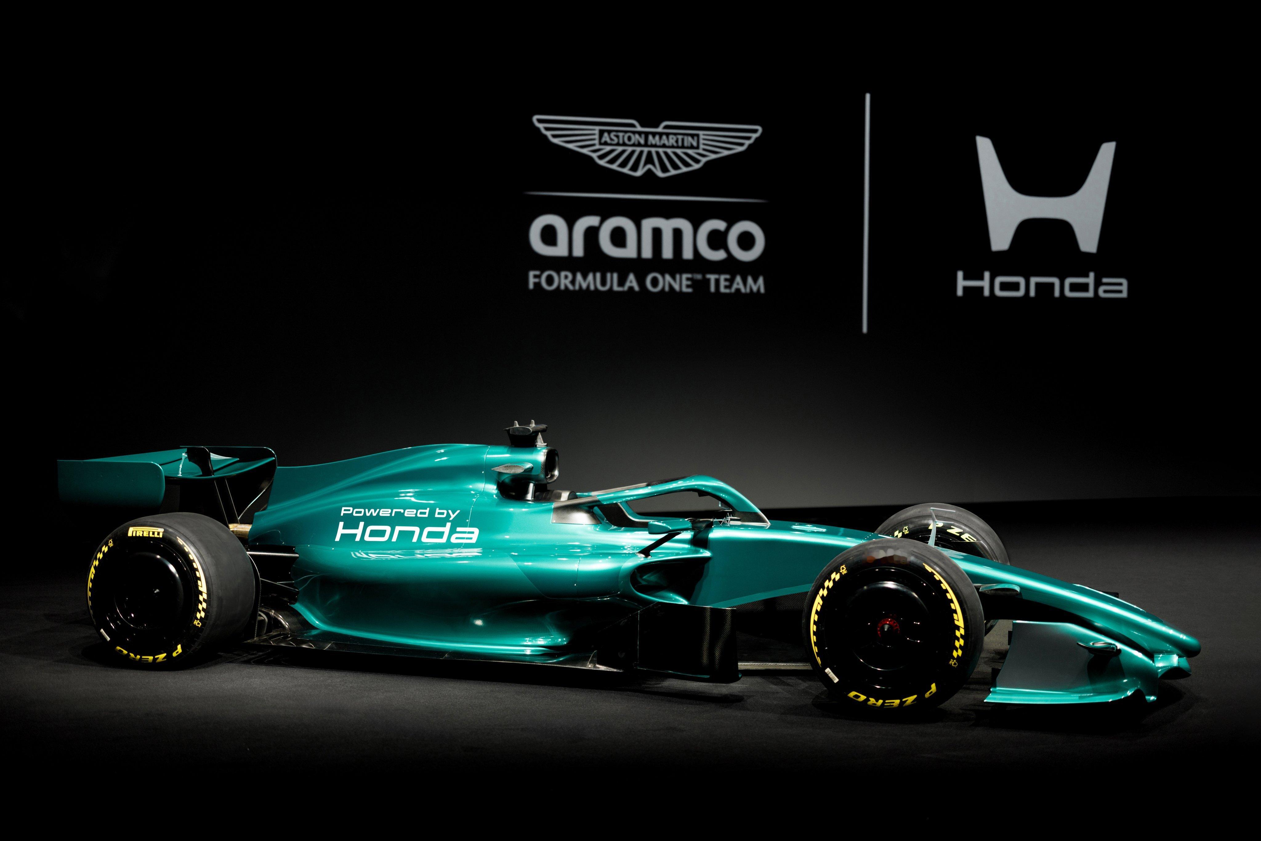 本田全新Logof12026f1赛车揭幕