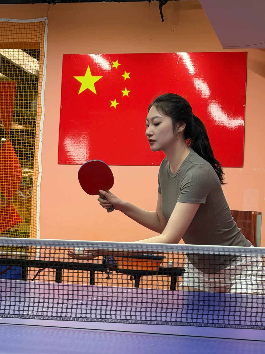 练过一次 就喜欢上了的乒乓球🏓