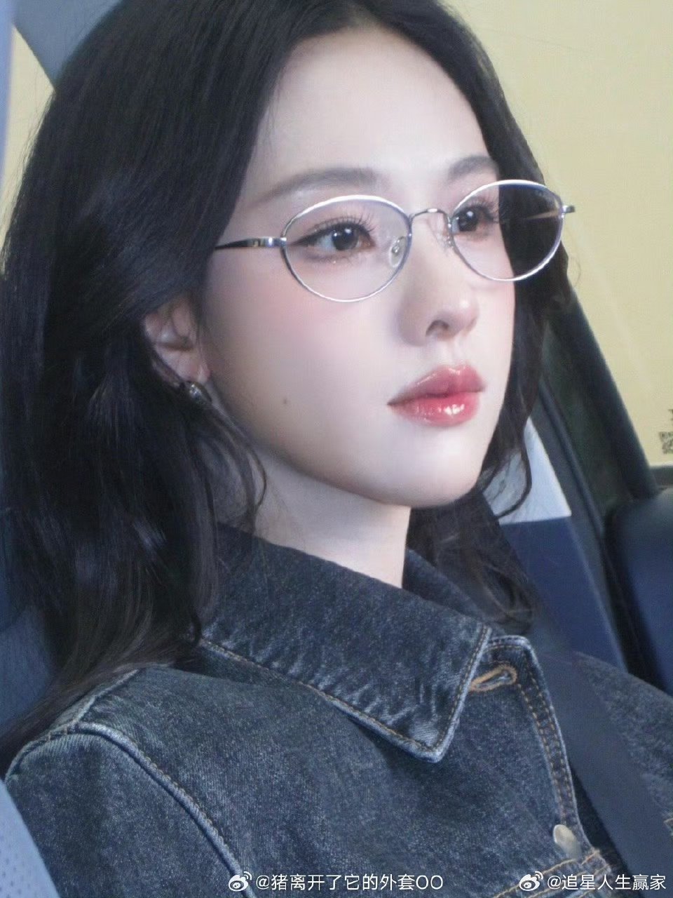 陈都灵真的好适合眼镜杀，狠狠心动了！多发爱看 