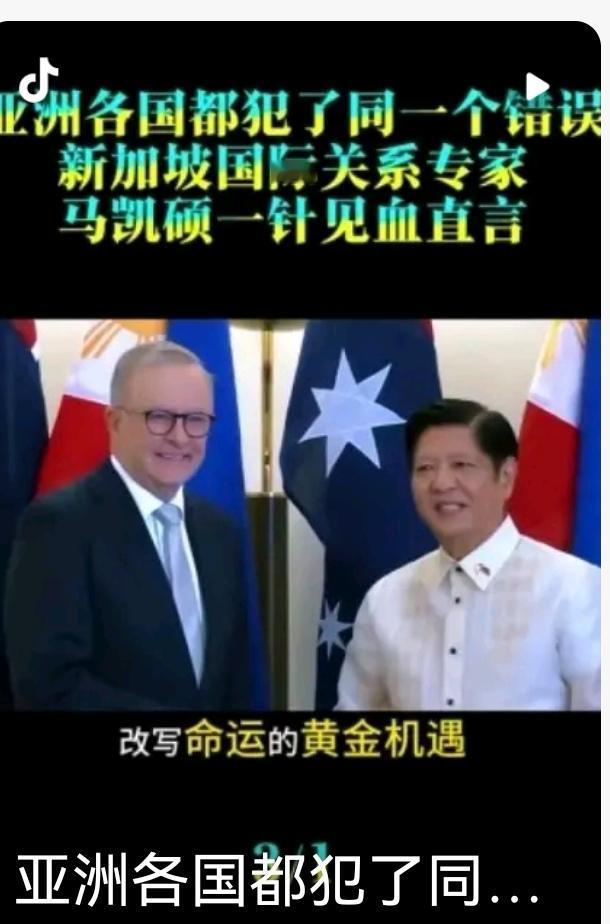 新加坡一位专家表示，整个亚洲犯了一个大错误，那就是过于自我中心，未能团结合作。 