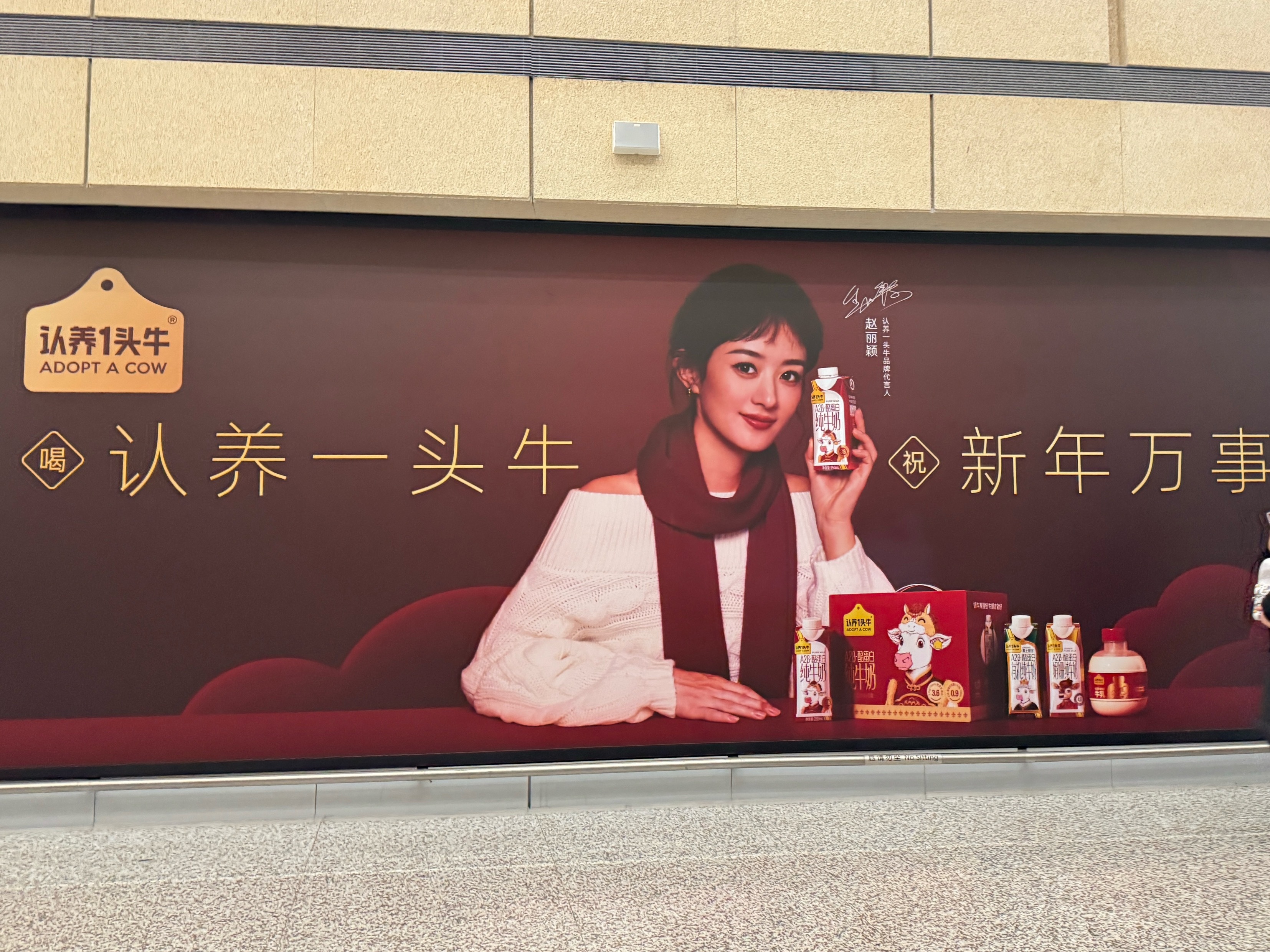 刚下飞机就看到🌰 好大的地广