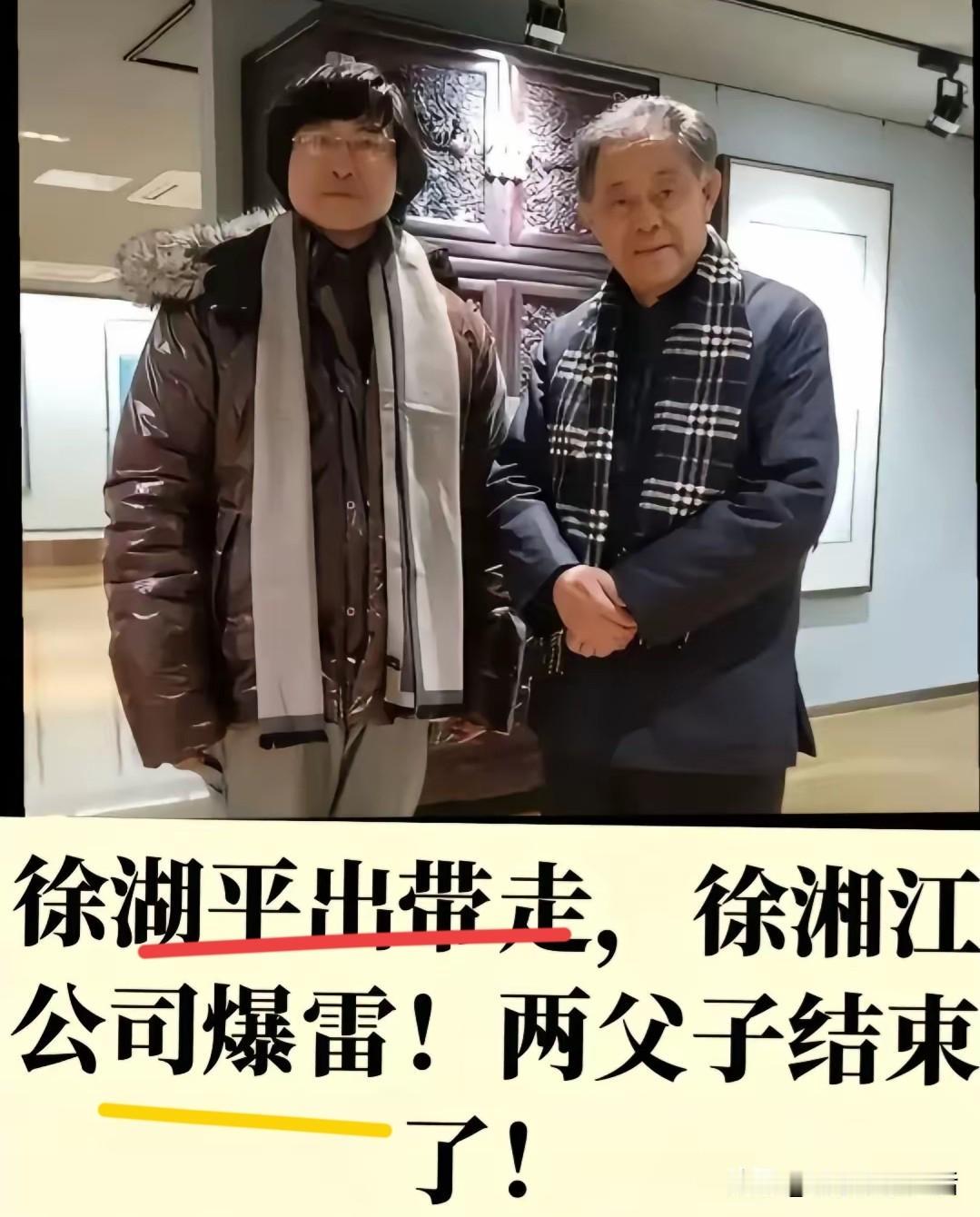 81岁的南博前院长徐湖平是否能用3年的牢狱之灾换回儿子徐湘江一生顺遂，现在成了网