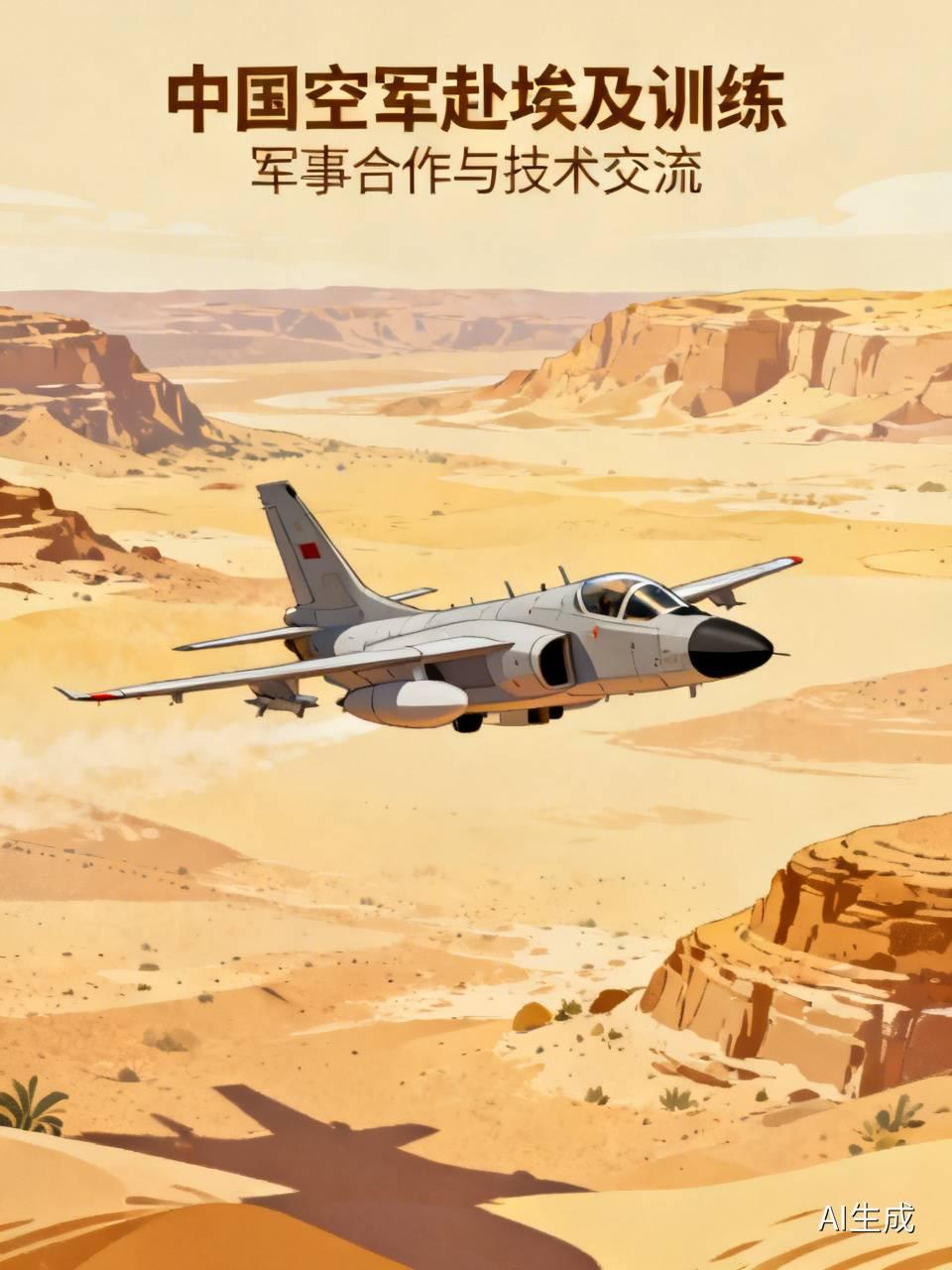 中国空军赴埃及训练，对埃及那影响可不小。从军事技术层面看，中国空军有不少先进技术