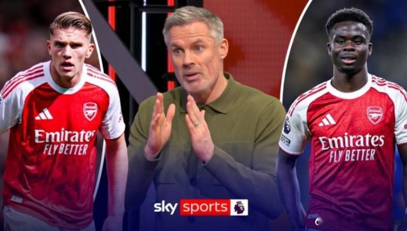 在天空体育的“Monday Night Football”节目中，名宿卡拉格分析