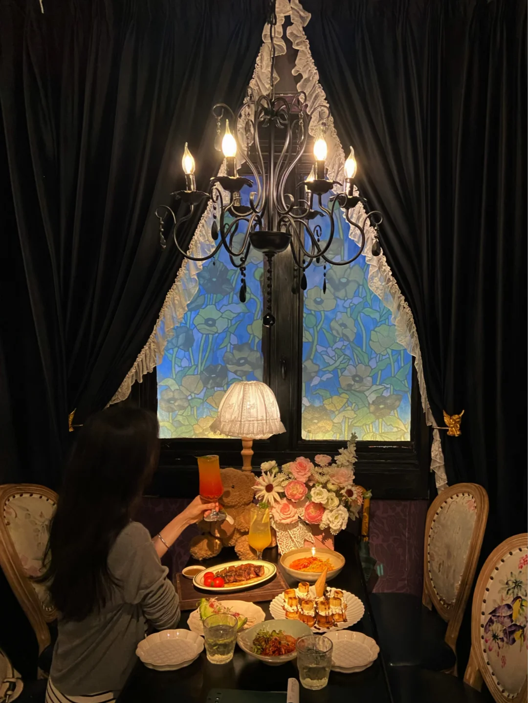 The fine dining 🕯️广州暗黑风氛围西餐🎈