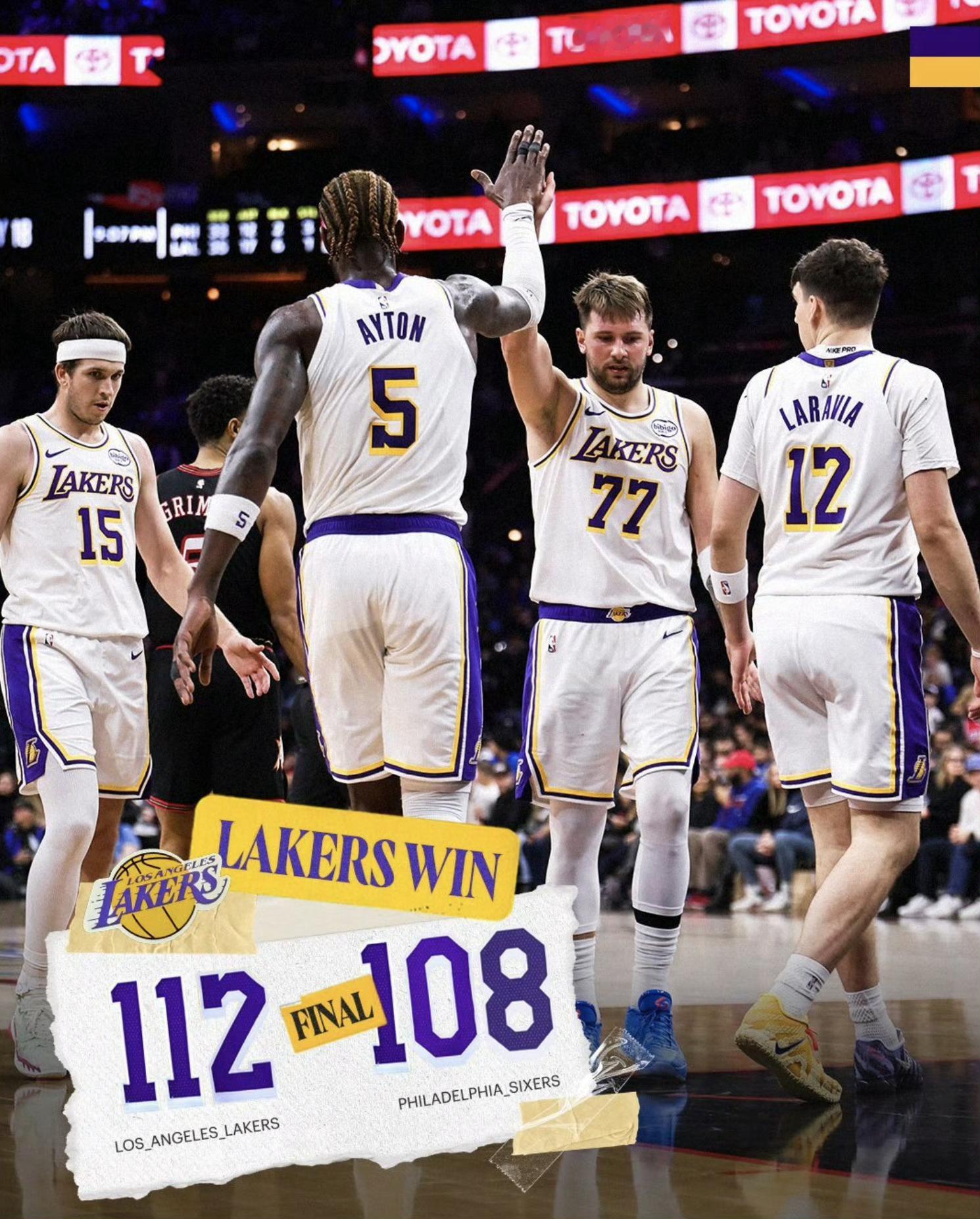 湖人本场比赛再次打进关键时刻并最终获胜，本赛季湖人关键时刻8胜0负一场未输。本赛