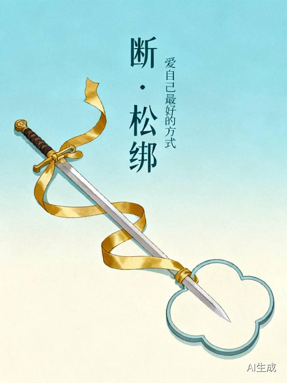 爱自己最好的方式，我觉得是“断”和“松绑”。
先说“断”，生活中我们总无谓纠缠，