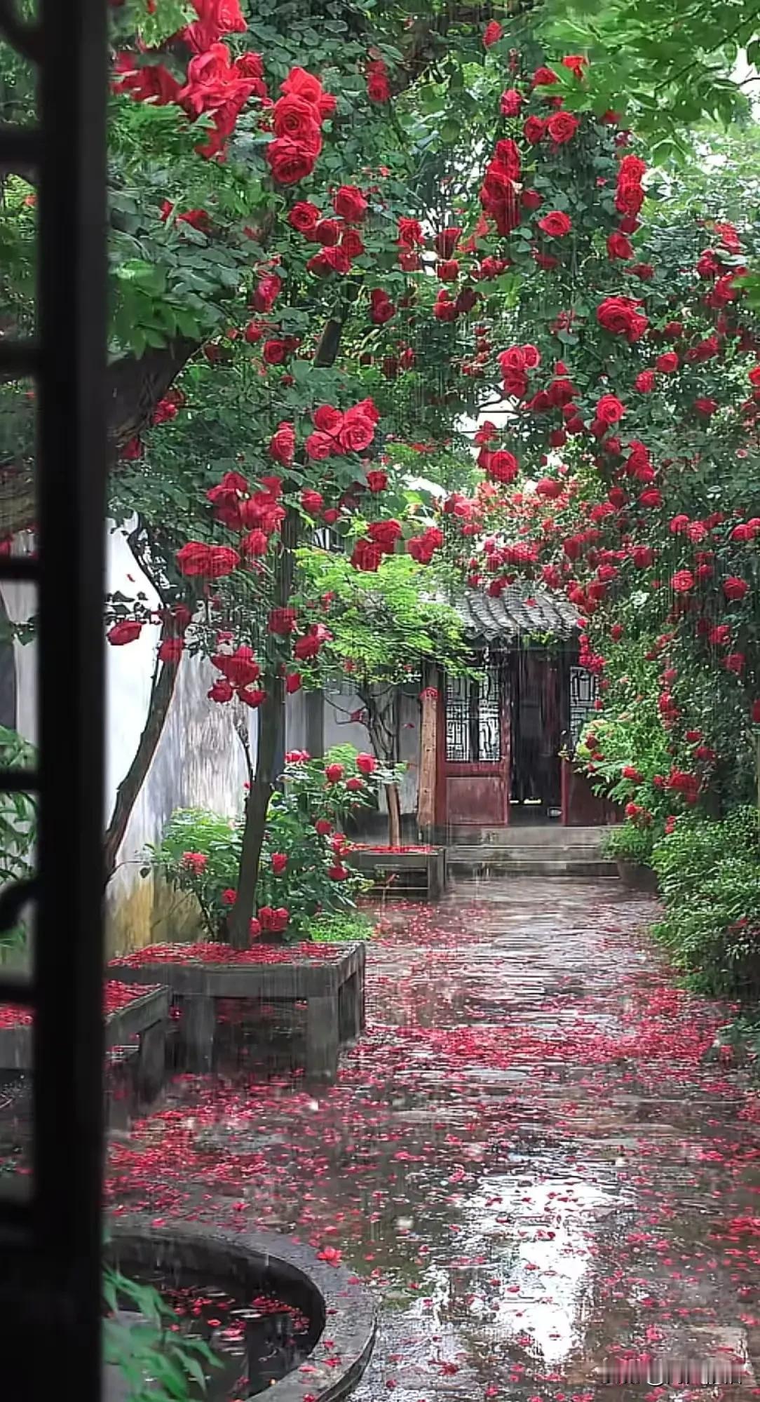 七律《春日感怀》
 
百花竞绽媚芳辰，
转瞬残红委陌尘。
漫道韶光行缓缓，
堪惊