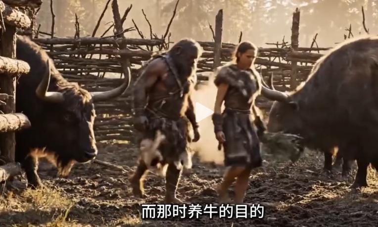 一万年前人类是如何发现牛奶的？为什么说在1万年前，当野牛被关进围栏的那一刻，人类