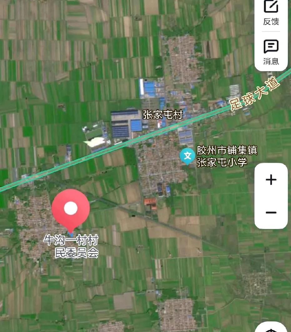 牛沟一村位于青岛胶州市铺集镇西南部，距镇驻地约9公里。东与张家屯村、南与林家庄、