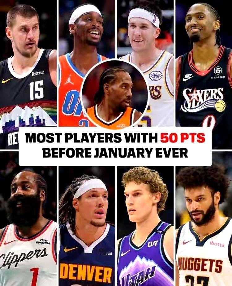 这赛季NBA的得分是真通货膨胀了啊！

开赛没多久，已经有10个不同的哥们单场轰