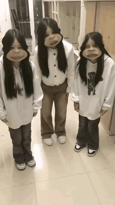 科技改变的不仅仅是生活，连脸都没了，本来漂亮的女孩，弄成了这样子。