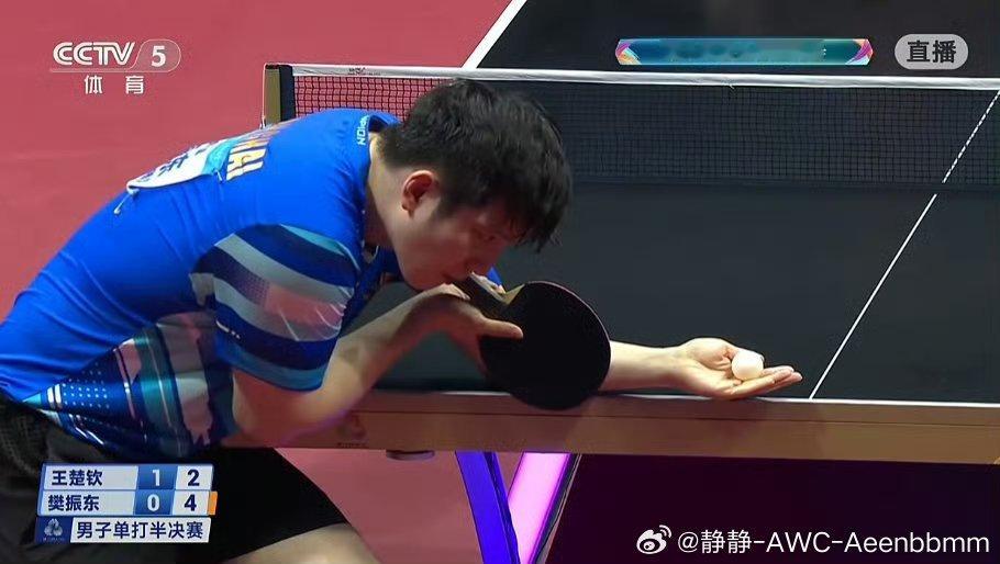 赛场见真章！越到胶着时刻越能秀出硬实力，樊振东最擅长逆风翻盘，看好你！