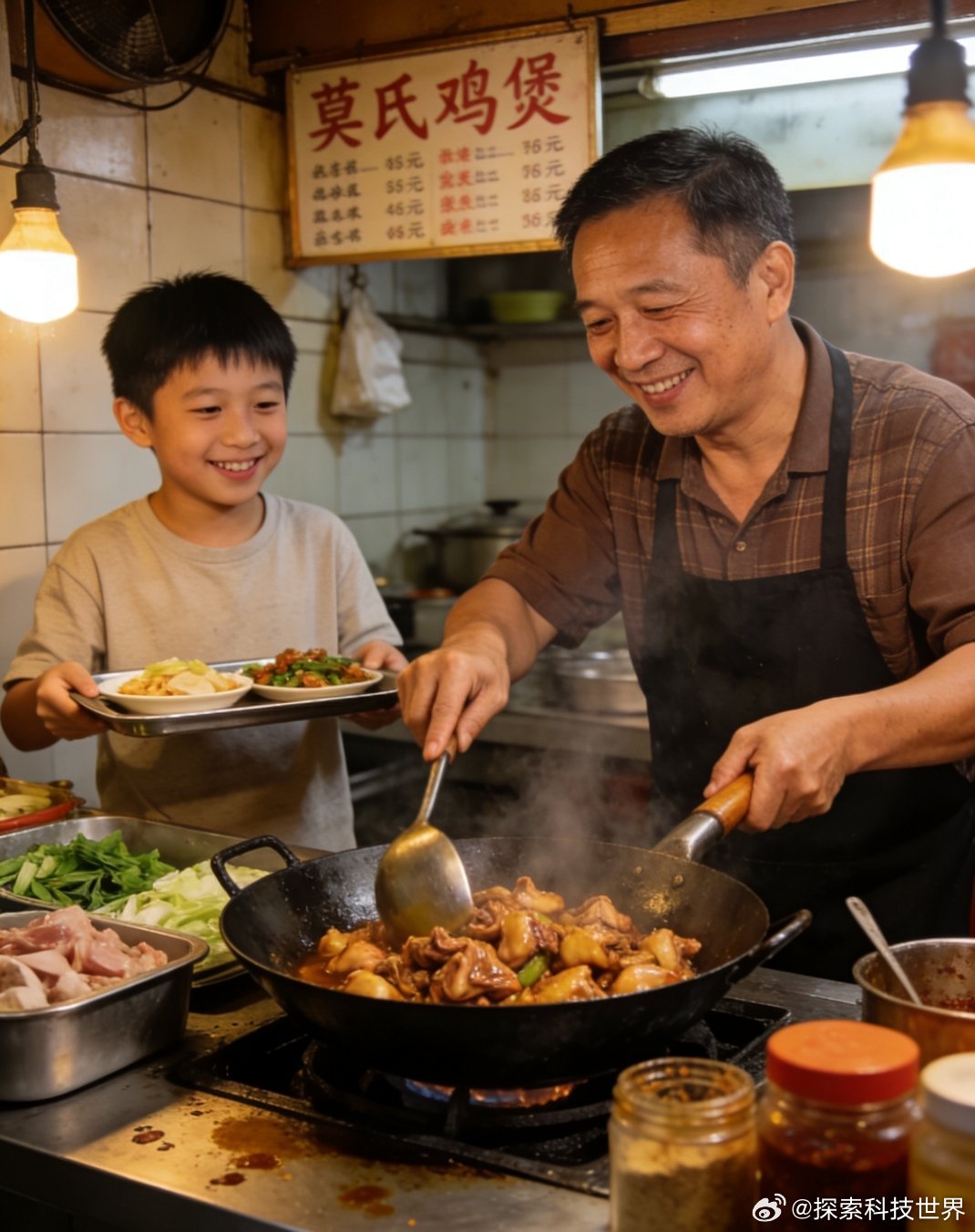 莫氏鸡煲老板儿子发声真的是甜蜜的负担啦 唠嗑语气有条理六百字真的太有共鸣了，这妥