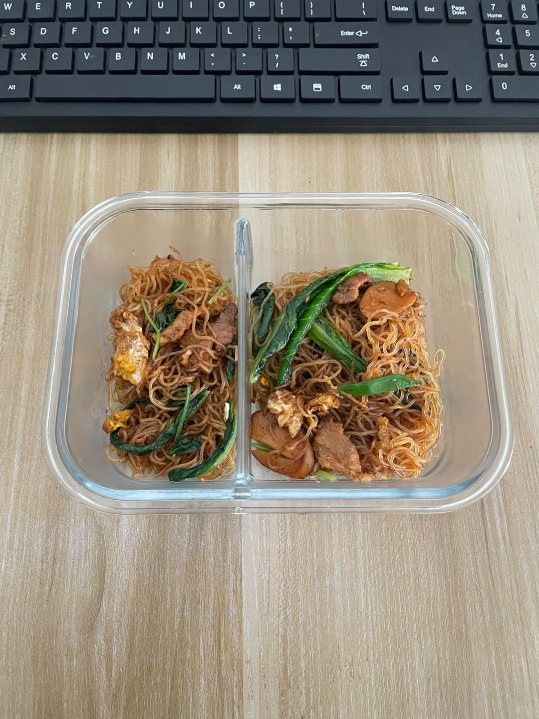 带饭381天，我也能炒出好吃的炒米粉，有教程