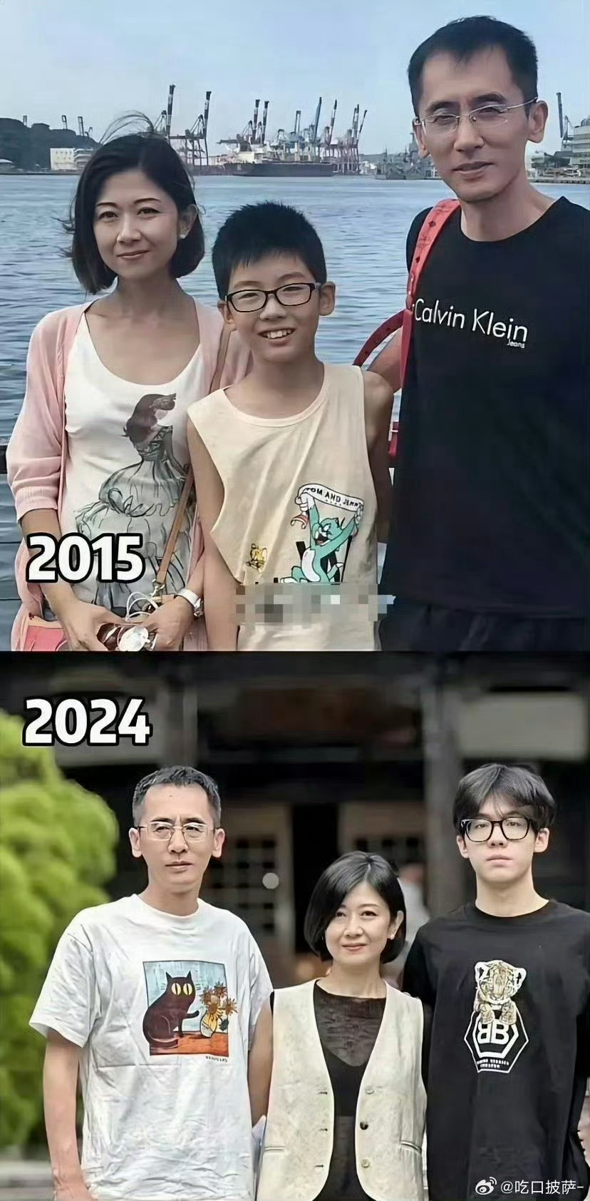 才9年，夫妻俩就老了这么多