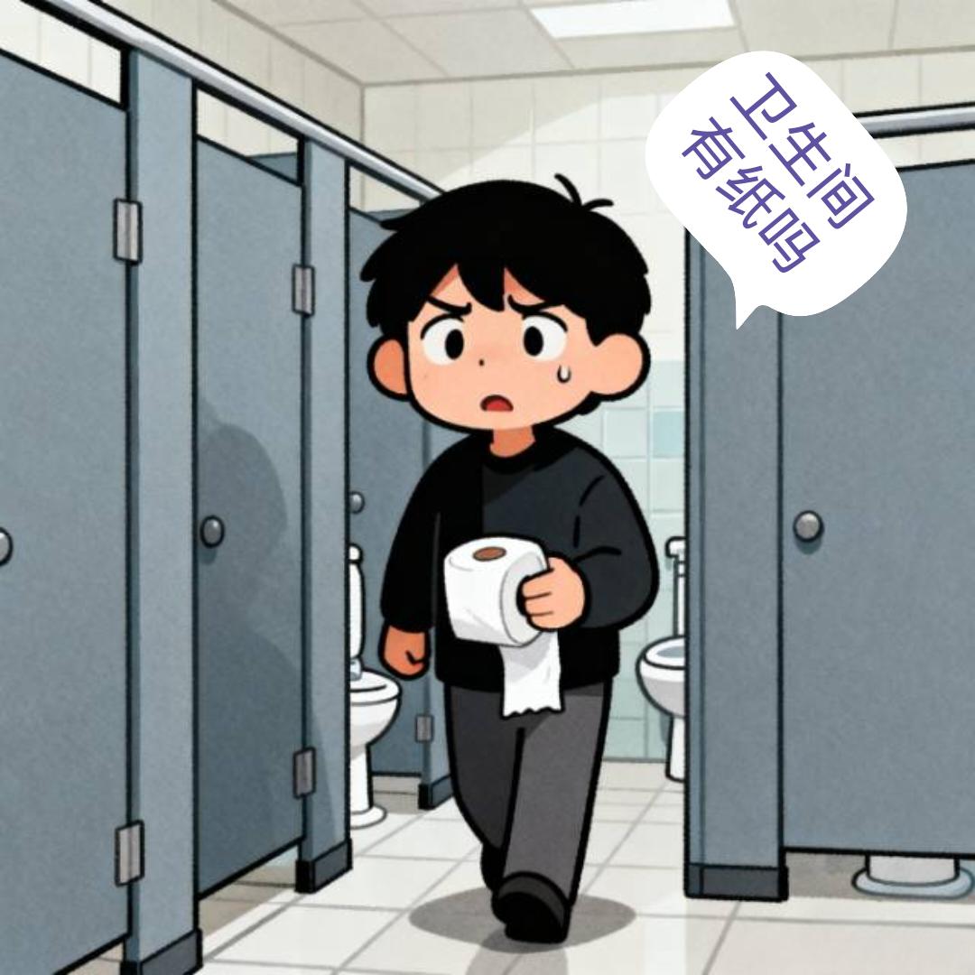 你去公厕的时候是不是总怕公厕不提供卫生纸？有没有习惯自己带纸？