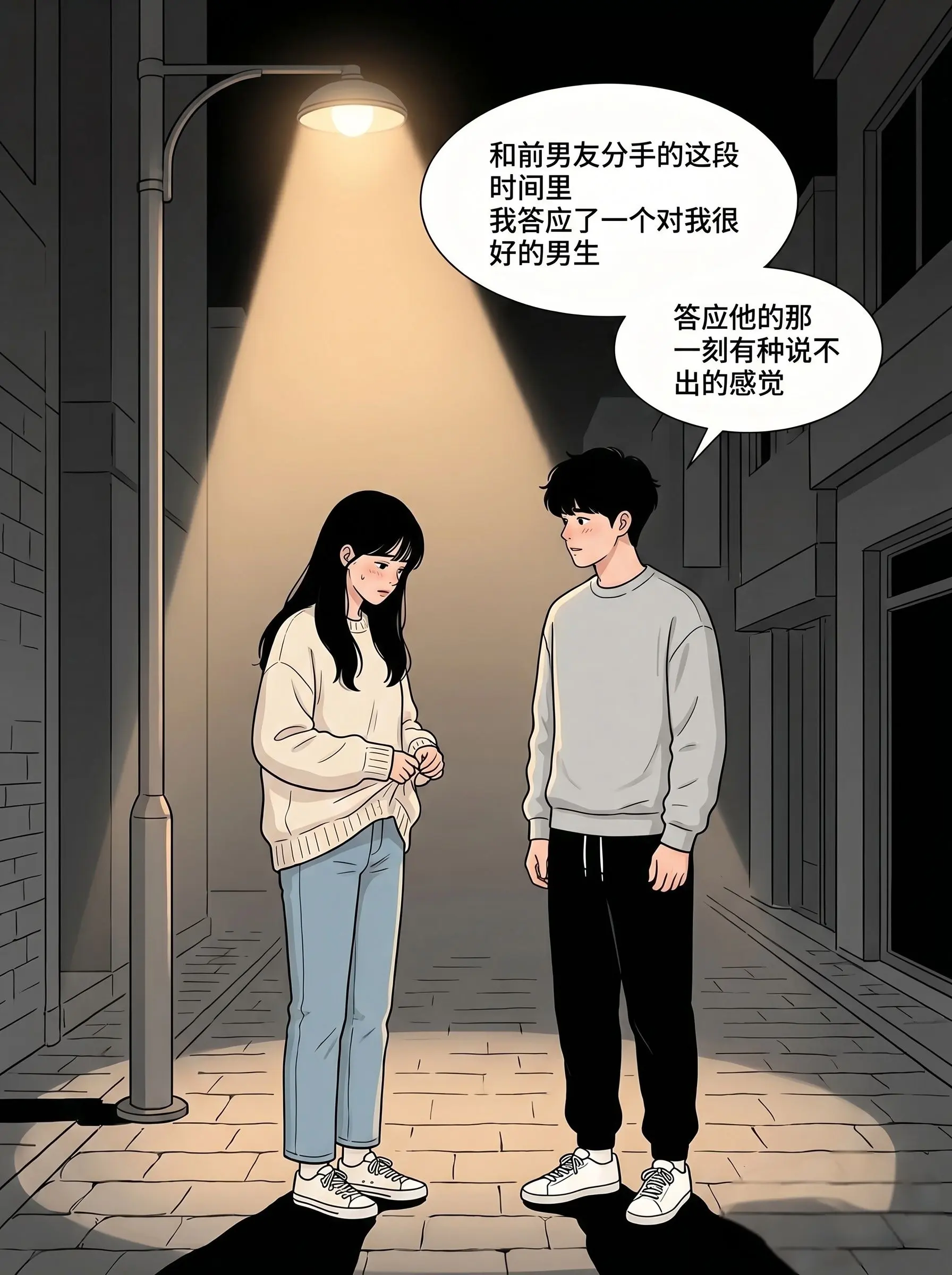 你默默守护的爱意，让我更加愧疚……