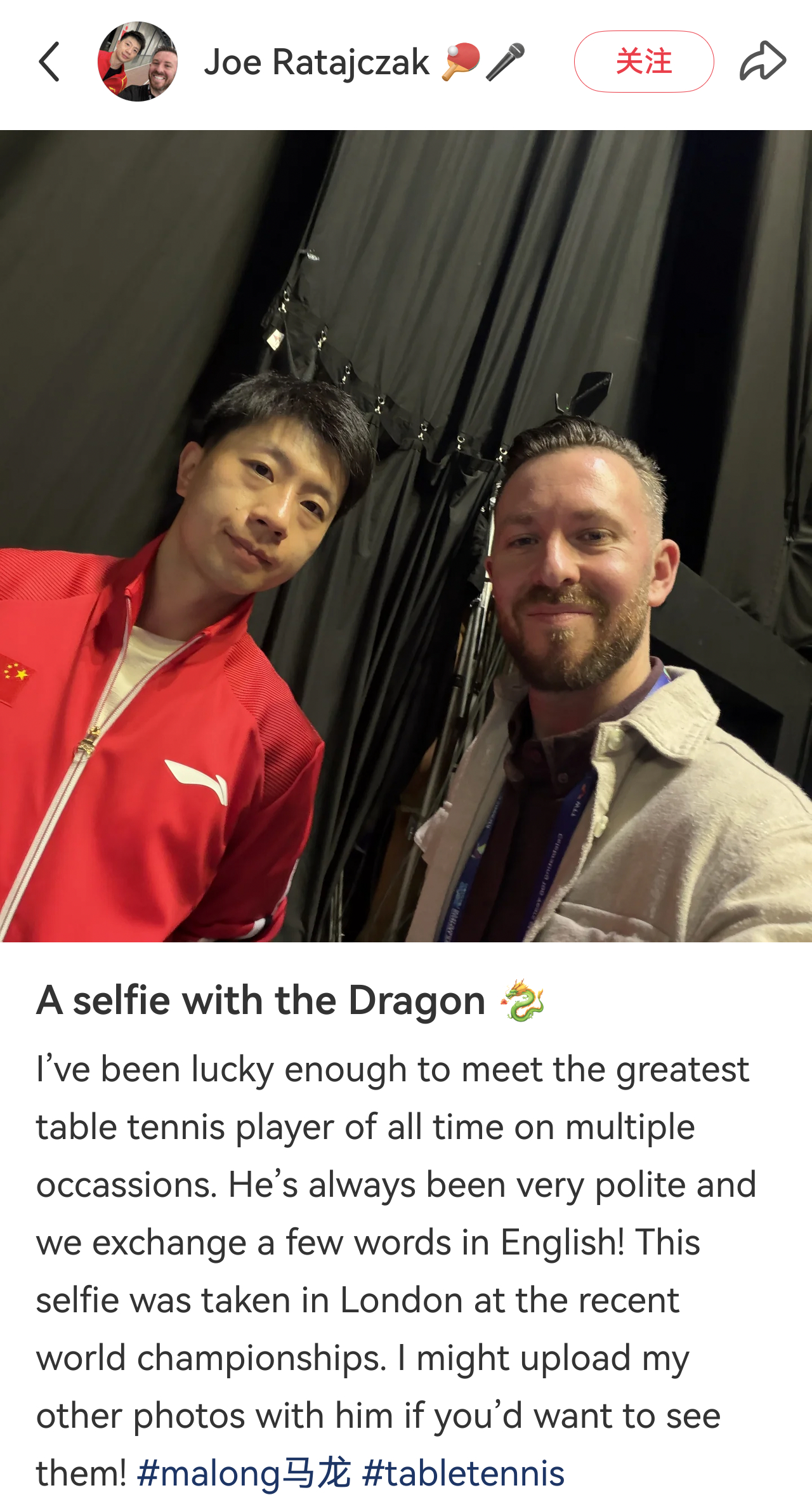 乔发合影了耶I’ve been lucky enough to meet the