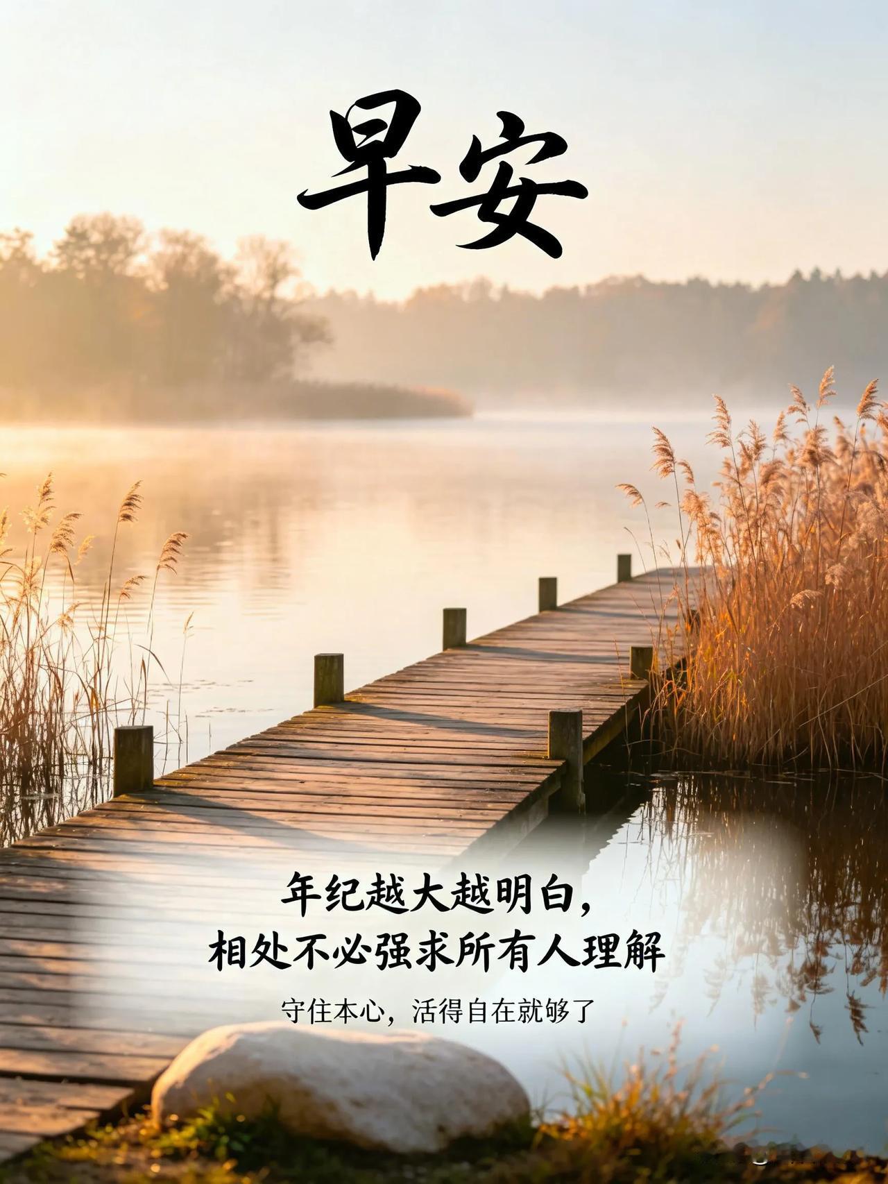 清晨阳光正好，愿你心怀从容，凡事看淡，平安喜乐，早安。