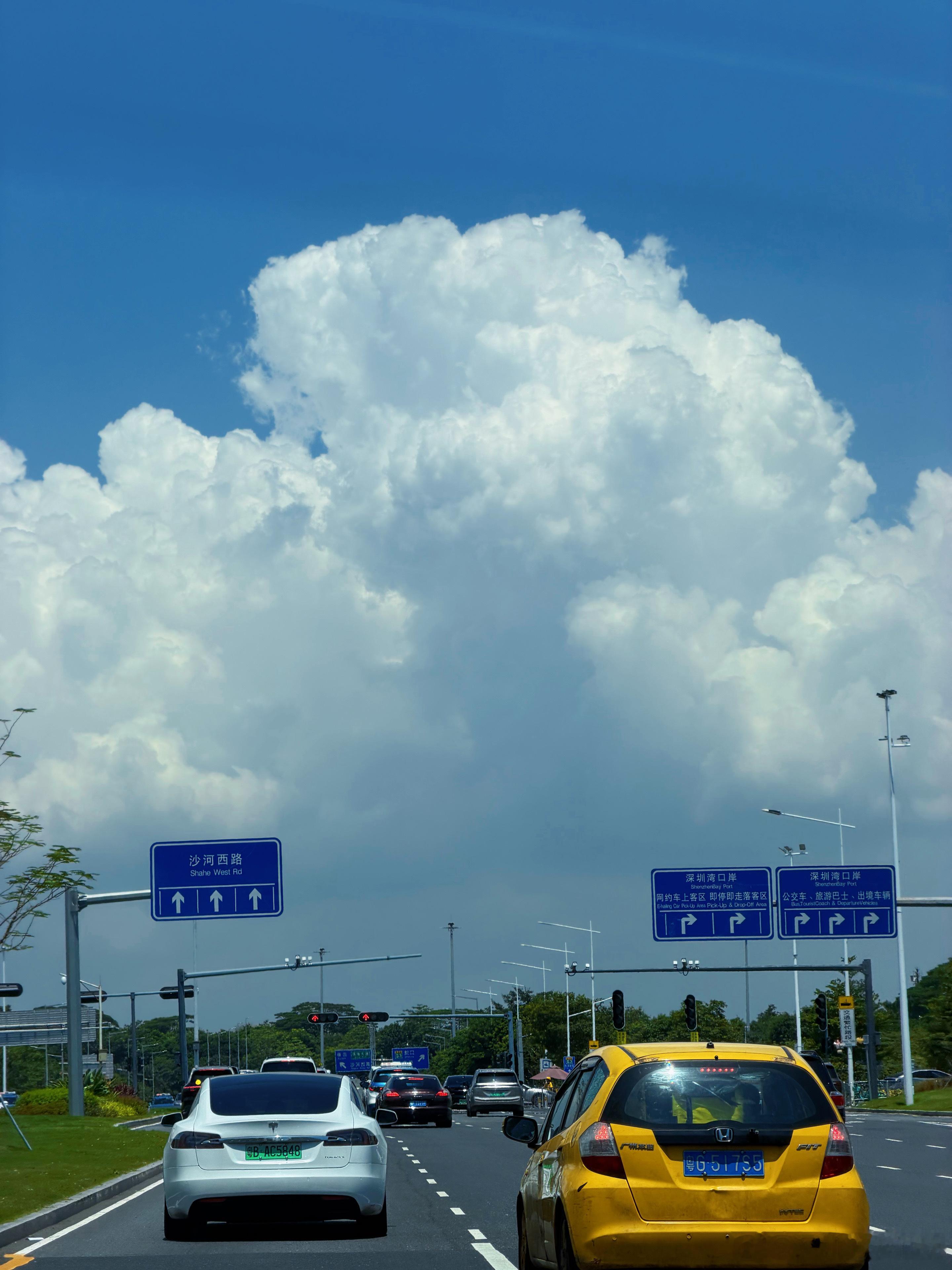 ｜深圳生活｜最后的好天气，明天台风又要来了。 