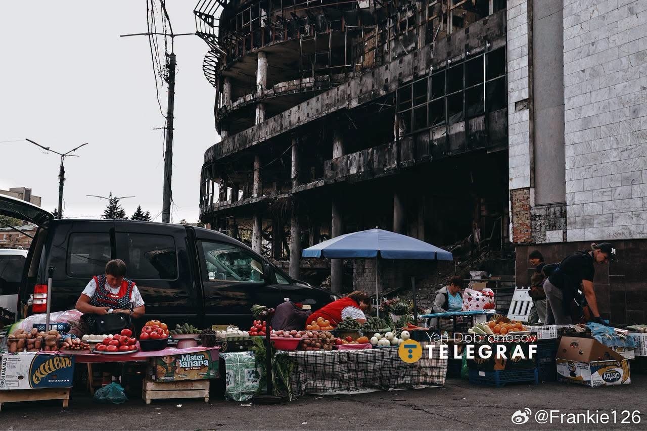 這就是盧基揚尼夫斯基市場（Lukianivskyi Market）在俄羅斯於5月