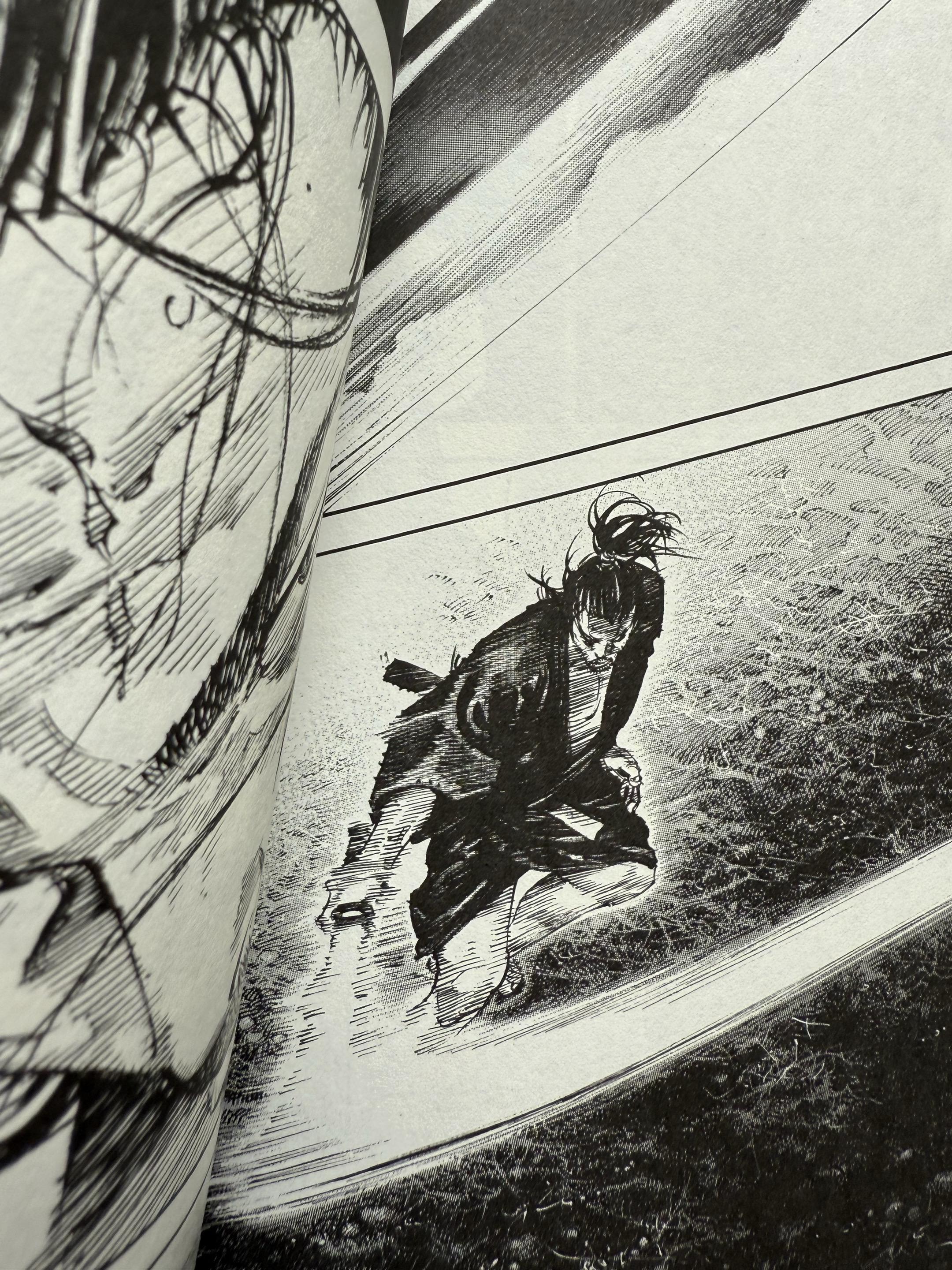 关于漫画。井上雄彦对姿势和表情的刻画，真的很打动人！漫画家
