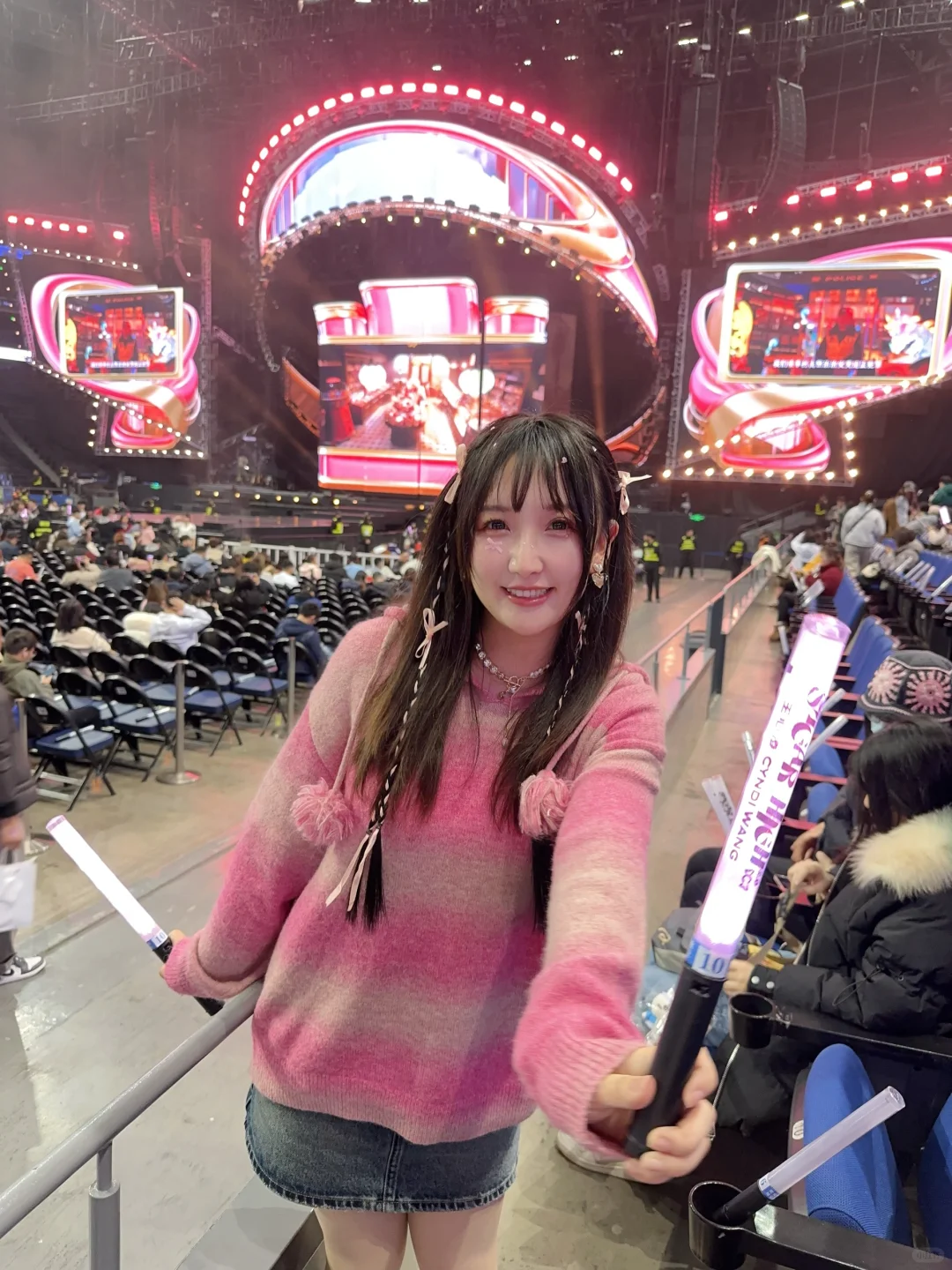 王心凌女孩进场啦！好激动💕