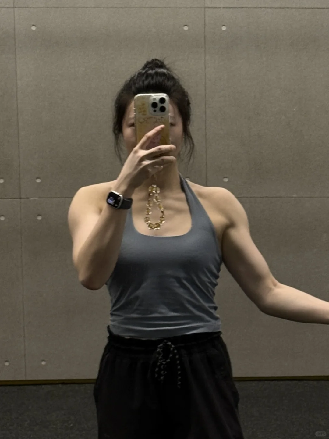 练完背肌练咬肌💪🍖