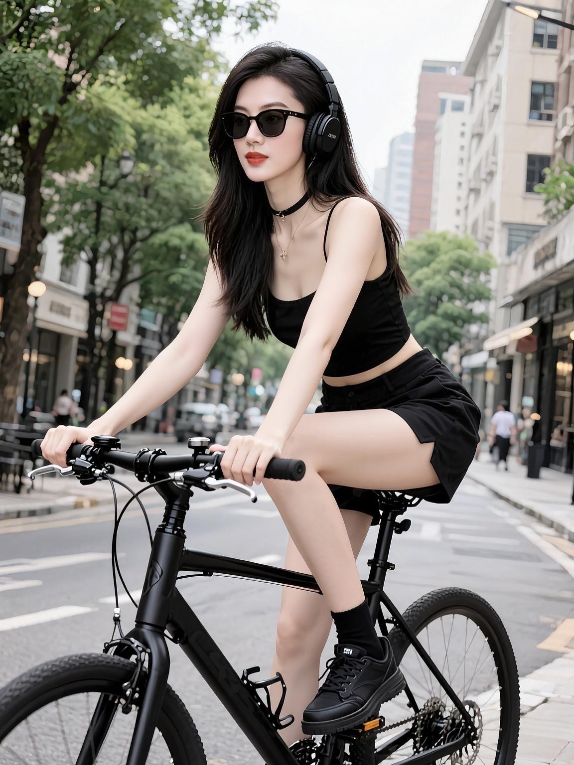 风格不固定，主要看心情，喜欢的从来不是类型，而是感觉！发一张图证明你是骑车的
