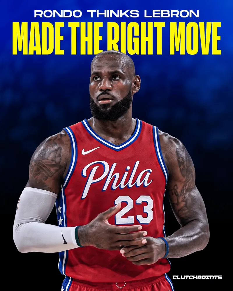 76人媒体：詹姆斯身边终于有了足够多的人，他不必再操心了！76人媒体sixers