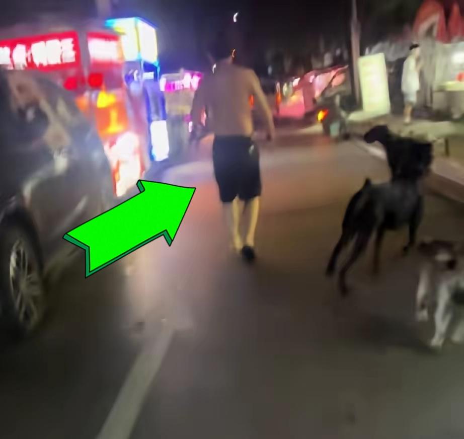 “狗仗人势具象化了！”
 
湖南长沙枫林小区夜市，在5月24日发生了让人气愤的一