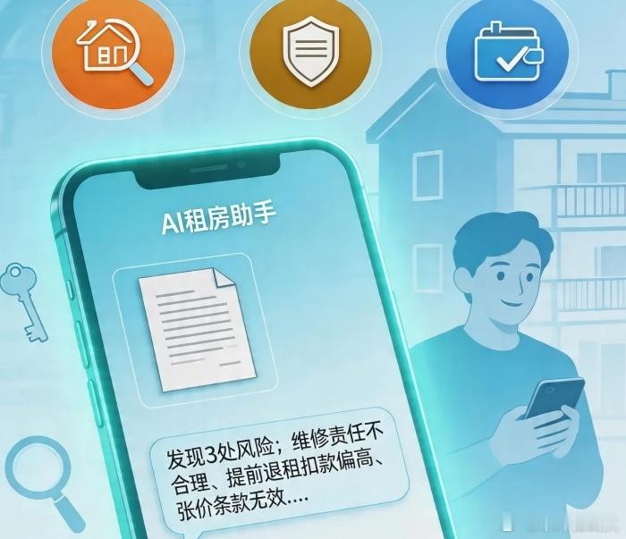 第一批用AI租房的受益者出现了AI租房真的来了！以前找房靠中介、刷帖、反复对比，