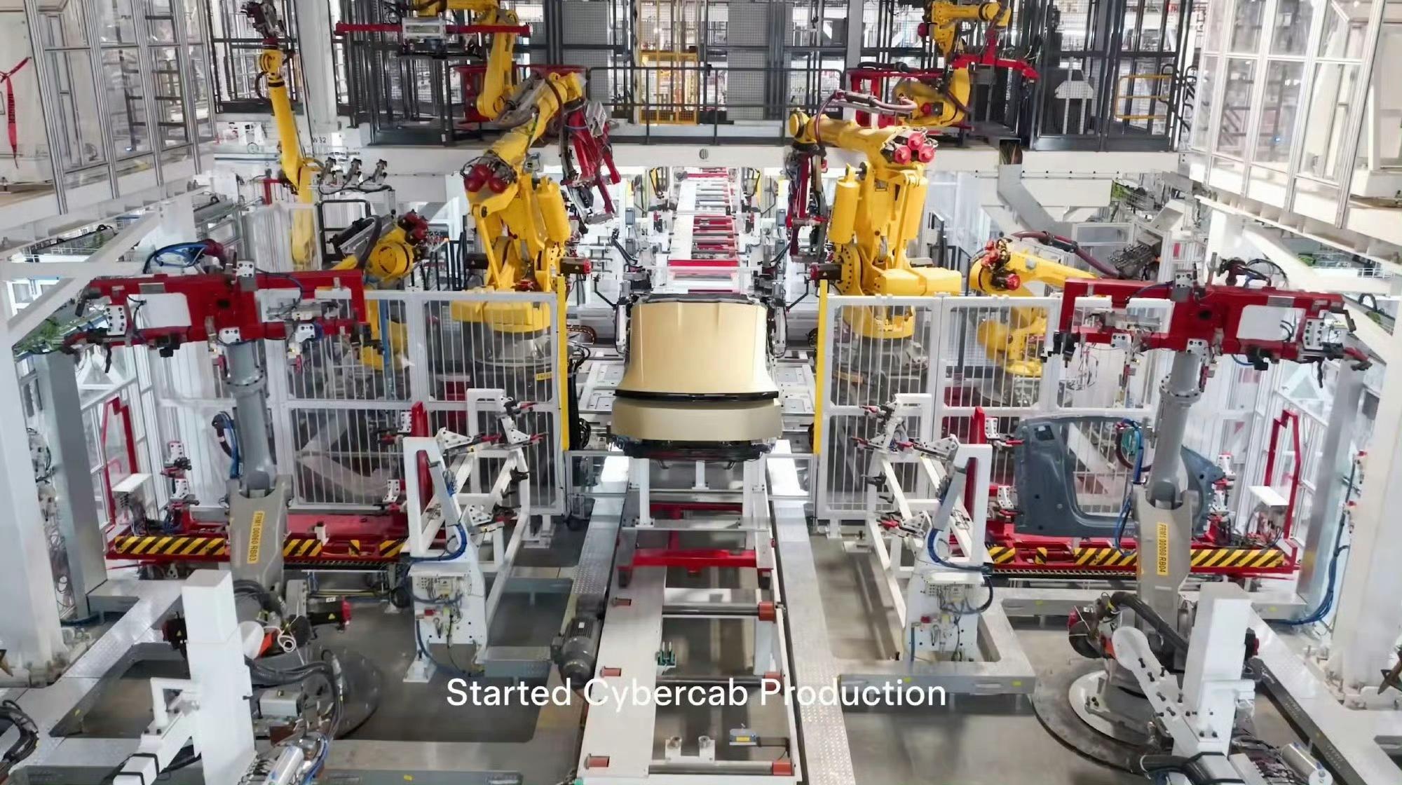 马斯克官宣特斯拉 Cybercab 将在 2026 年第二季度在德州工厂上线量产